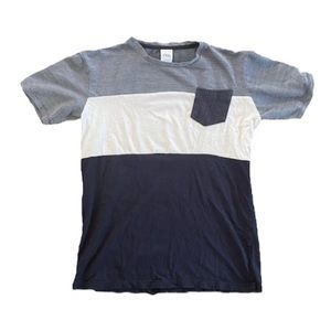 Zara Textured Pocket T-Shirt